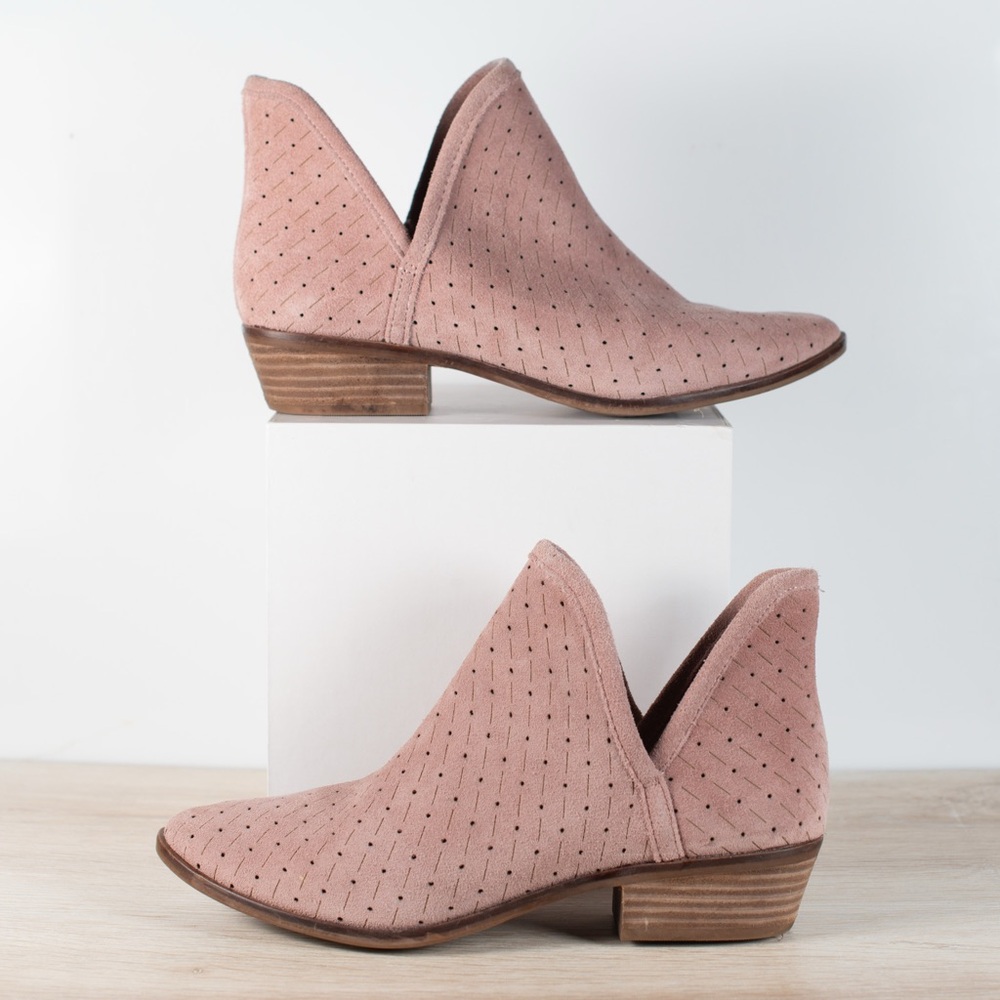 Lucky Brand Blush Ankle Booties